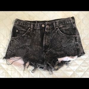 Wrangler jean shorts